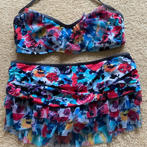 Kenneth Cole Reaction Other - Kenneth Cole rainbow multi color bikini beach wear